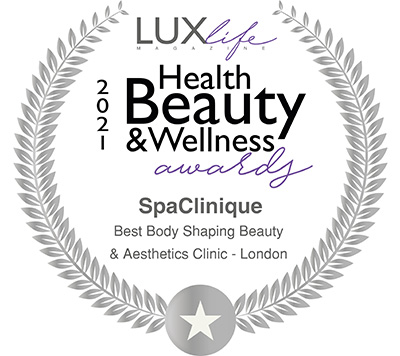 2021 Health Beauty & Wellness Award Winner SpaClinique Best Body Shaping Beauty Clinic - London