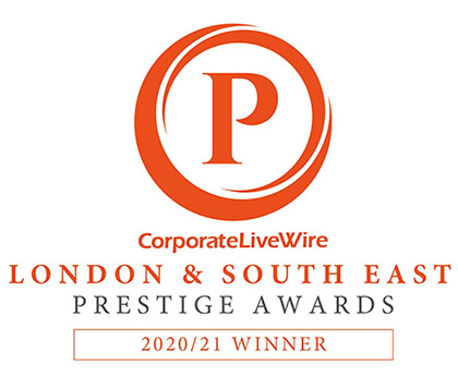  SpaClinique Corporate Livewire 2021 London Prestige Award Winner